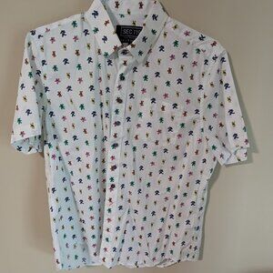 Grateful Dead Dancing Bears Button Down Shirt